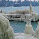 Illustration for article titled These alien-looking ice sculptures formed all on their own